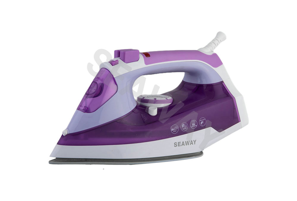 SW-301 2600W Soft grip handle Non-stick steam iron