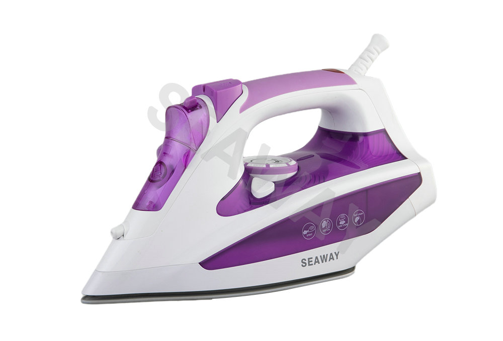 SW-402 Stainless Steel Soft grip handle steam iron