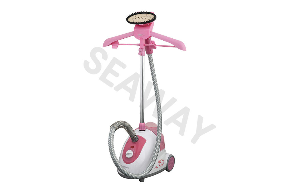 How to use a hanging steam iron?